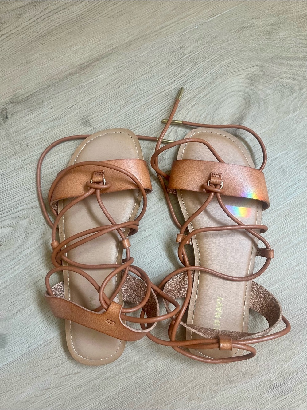 Women’s Strappy Lace-Up Sandals